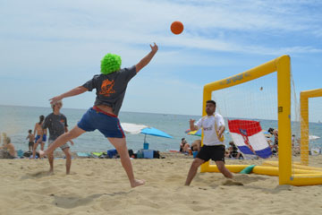 Sandball Tour 2014 : Etape de Sainte-Maxime (83), 28 et 29 juin