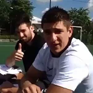 Romain Ternel et Benjamin Bataille vous invitent sur le Sandball Tour 2014