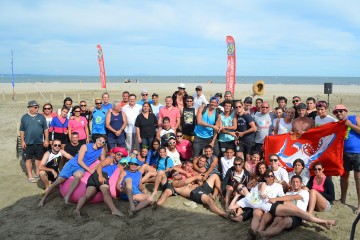 Le Sandball Tour 2014 vu du ciel à Angoulême
