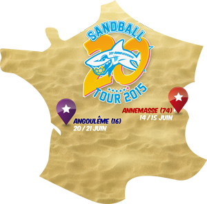 Sandball Tour 2015 : Inscriptions ouvertes pour les étapes d’Annemasse et d’Angoulême