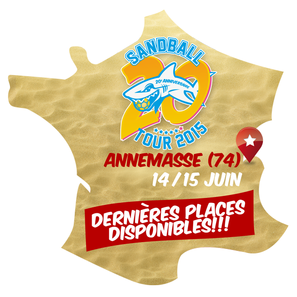 Sandball Tour 2015: Dernières places disponibles pour Annemasse