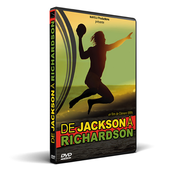 Le DVD « De Jackson à Richardson » en vente à la boutique du Sandball Tour