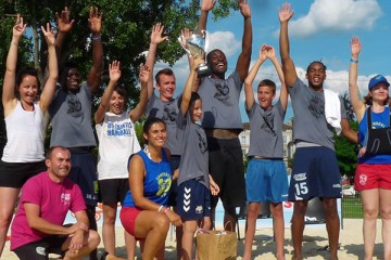 Sandball Tour 2015 à Angoulême: anciens et nouveaux réunis pour les 20 ans du Sandball