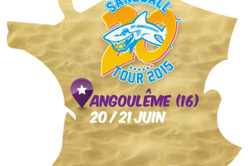 Sandball Tour 2015: Ce qui vous attend à Angoulême sur « l’Île au Sandball »