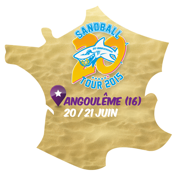 Sandball Tour 2015: Ce qui vous attend à Angoulême sur « l’Île au Sandball »