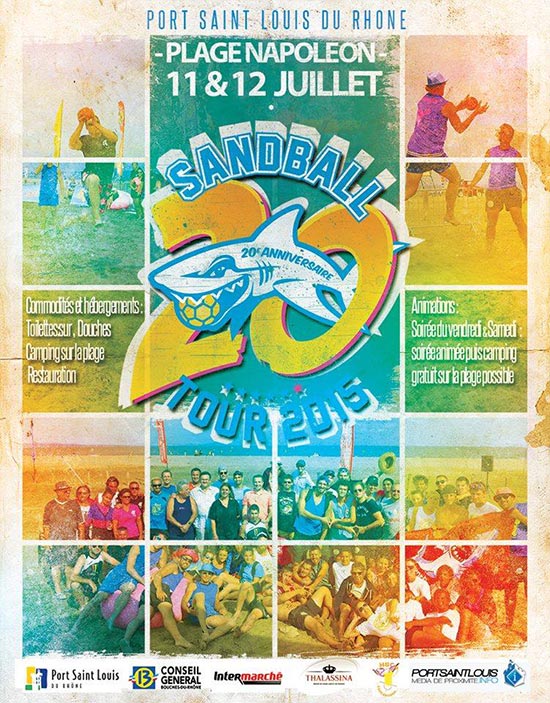 Le Sandball Tour 2015 à Port-Saint-Louis-du-Rhône s’affiche